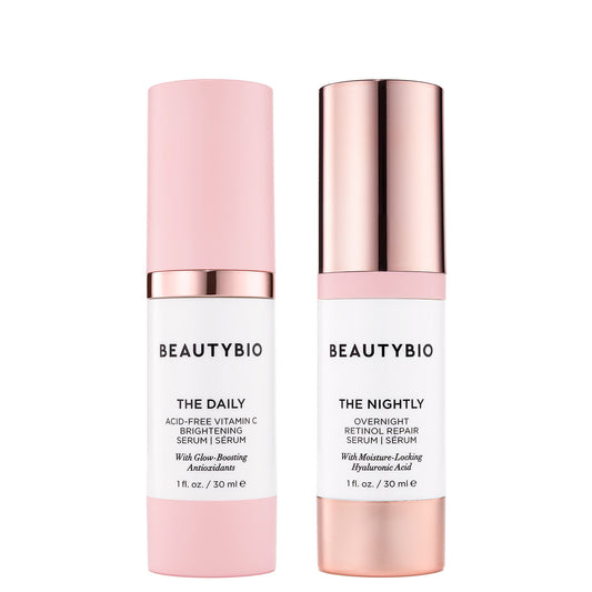 AM + PM Serum Bundle Sets BeautyBio 