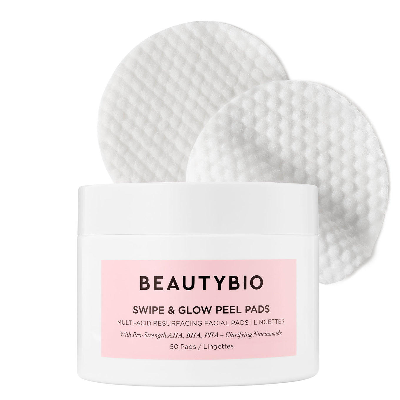 Swipe & Glow Peel Pads BeautyBio 